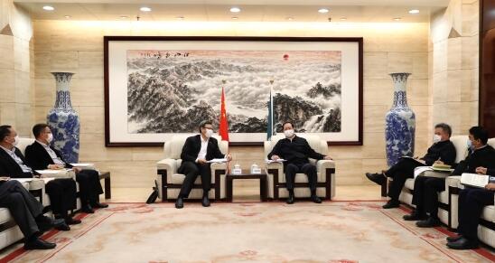 錢智民拜會國家電網(wǎng)黨組書記、董事長毛偉明