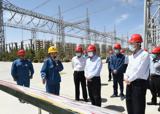 國(guó)家電網(wǎng)有限公司總經(jīng)理、黨組副書(shū)記辛保安赴國(guó)網(wǎng)寧夏電力調(diào)研