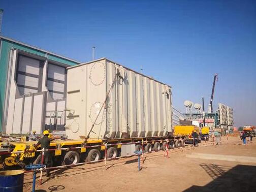 穿越1300公里，默拉直流項目重大件設備運輸成功完成