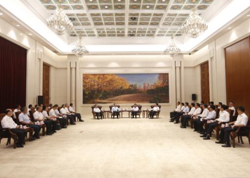 國家電網(wǎng)董事長(zhǎng)、黨組書記毛偉明拜會(huì)吉林省委書記巴音朝魯、省長(zhǎng)景俊海