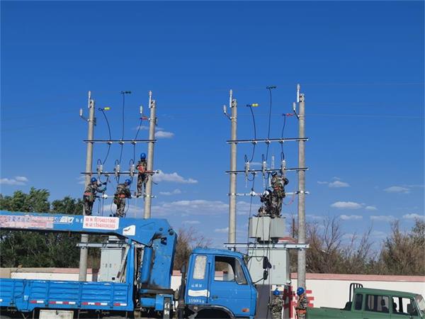 阿拉善電業(yè)局烏力吉供電分局 戍守邊防，電力護(hù)航
