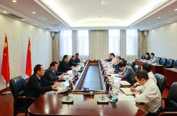 中國能建黨委書記、董事長宋海良拜會貴州省委書記孫志剛