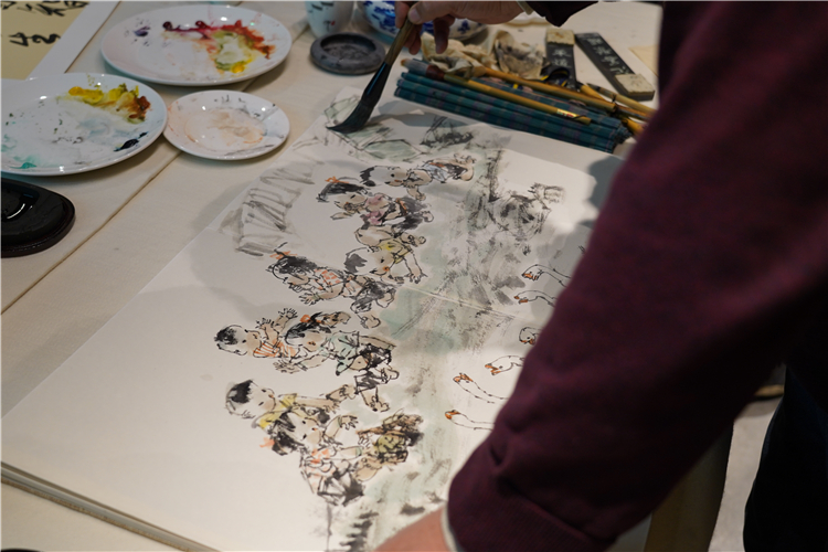 硯墨書香滿象山——國網(wǎng)象山縣供電公司開展“訪勞模·送文化”創(chuàng)新實(shí)踐活動(dòng)