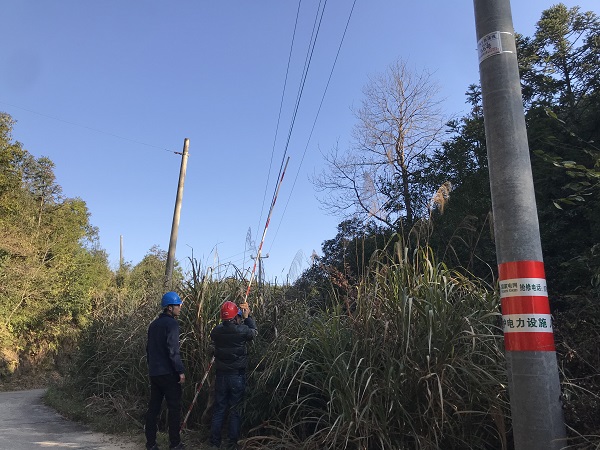 國網南豐縣供電公司：為電桿穿上“防撞衣”，確保交通安全