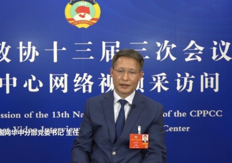 全國政協(xié)委員，國家電網(wǎng)有限公司副總經(jīng)濟師，華中分部主任、黨委書記陳修言：堅持全國一盤棋 推動能源清潔低碳發(fā)展