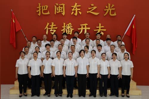 國(guó)網(wǎng)壽寧縣供電公司高唱紅歌跟黨走 喜迎建黨100周年