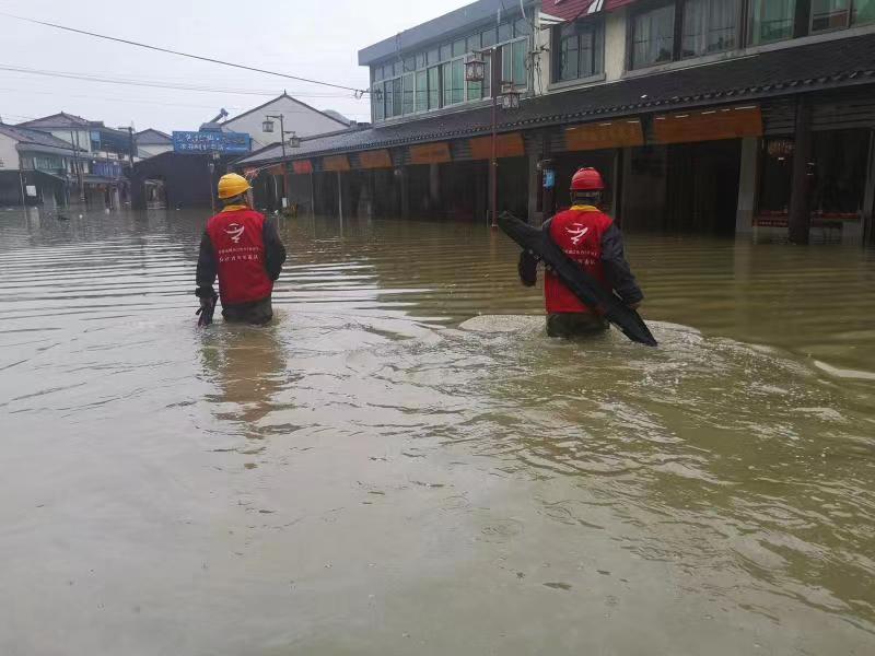 戰(zhàn)“煙花”，國網(wǎng)浙江寧波余姚市供電公司紀(jì)委筑牢抗臺“防風(fēng)墻”