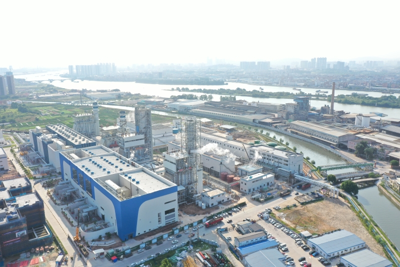 東莞中堂燃氣熱電聯(lián)產(chǎn)二期工程2號機組汽機、燃機并網(wǎng)發(fā)電
