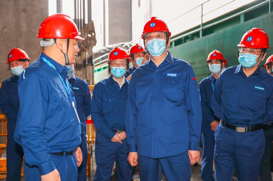 三峽集團總經(jīng)理韓君赴向家壩、溪洛渡水電站調(diào)研