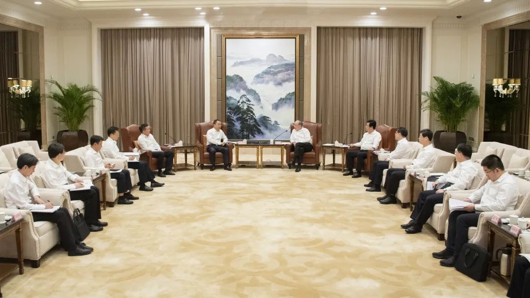 鄒磊、劉明勝拜會福建省委書記尹力、省長趙龍