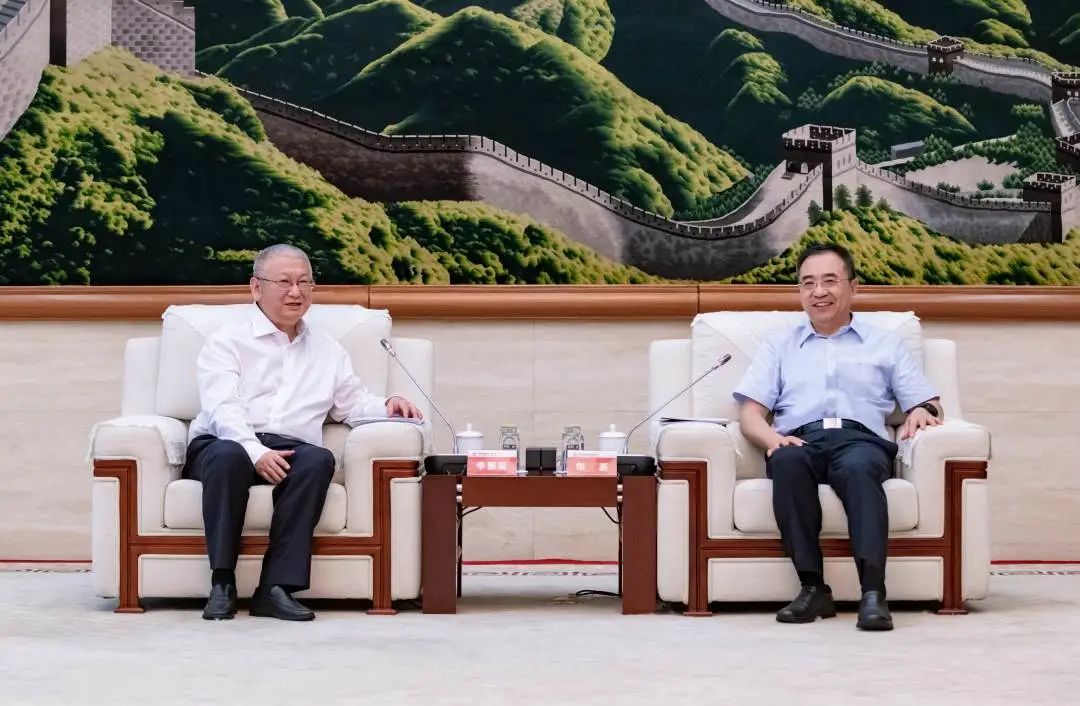 鄒磊會見隆基股份總裁李振國、森特股份董事長劉愛森