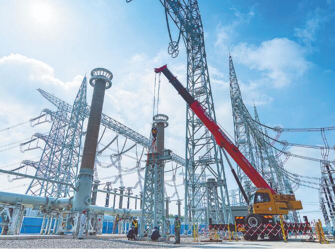 賦能京畿，北京東變電站擴建忙