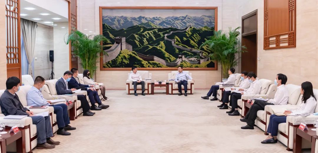 鄒磊會見北京市西城區(qū)委副書記、代區(qū)長劉東偉