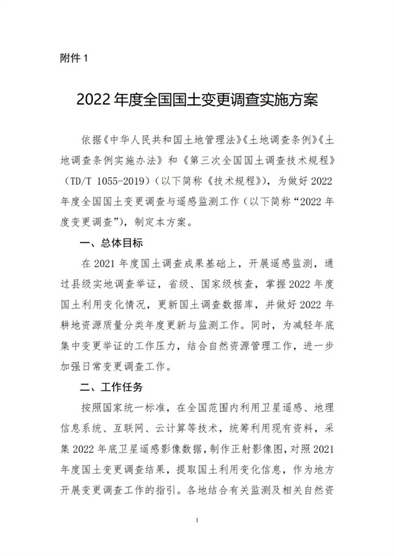 自然資源部：?jiǎn)?dòng)2022年全國(guó)國(guó)土變更調(diào)查，梳理占用耕地情況
