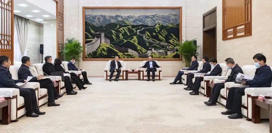 大唐集團黨組書記、董事長鄒磊會見鐵嶺市委書記、市人大常委會主任宋誠