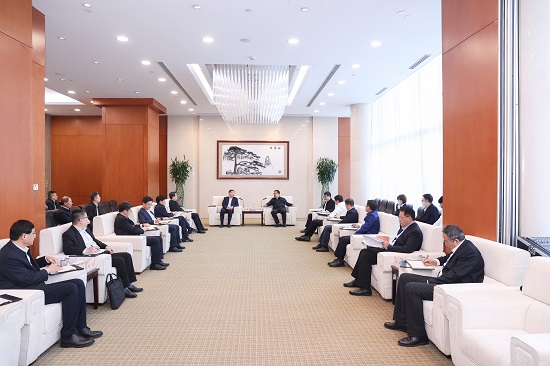 華能集團(tuán)有限公司總經(jīng)理、黨組副書記鄧建玲會(huì)見淄博市委書記馬曉磊