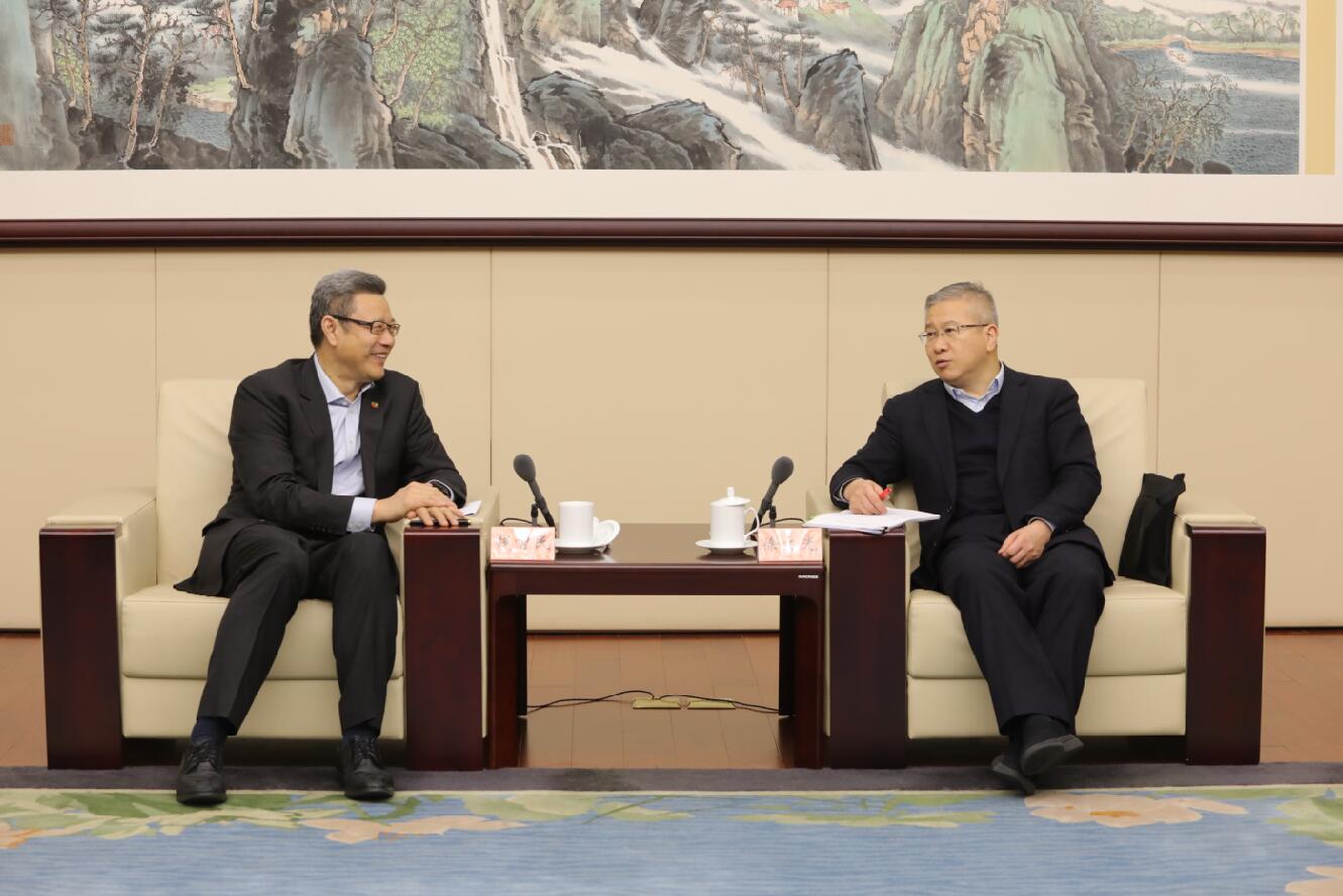 國家電投黨組書記、董事長錢智民拜會浙江省委常委、常務副省長徐文光