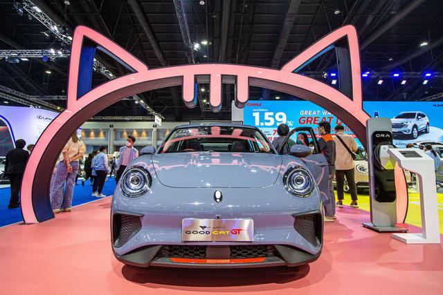 中國新能源車探尋差異化“出?！甭窂? width=