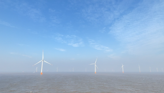 56臺大載荷升降機！將服務浙江省最大海上風電場