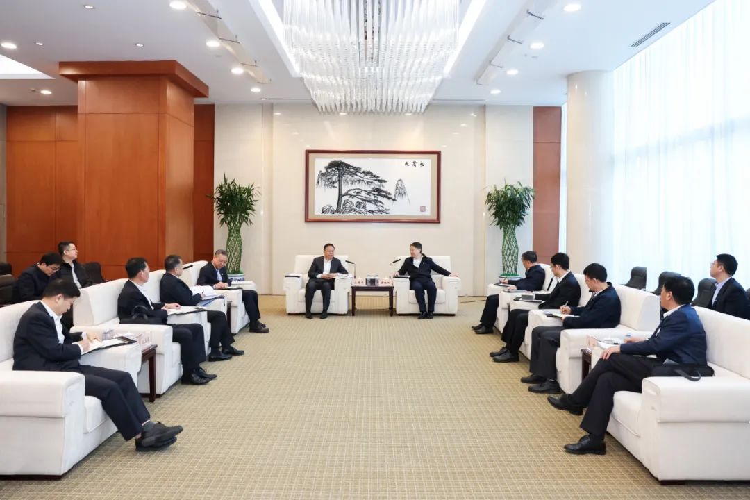 華能集團黨組書記、董事長溫樞剛會見中國鐵建黨委書記、董事長汪建平