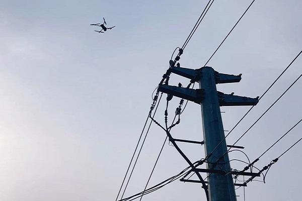 國網(wǎng)泰安供電公司開展無人機飛巡測溫，助力冬季供電安全