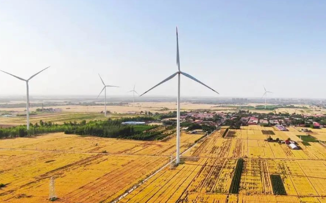 寰泰能源又一風(fēng)電項(xiàng)目落地河北柏鄉(xiāng)，總?cè)萘?0MW