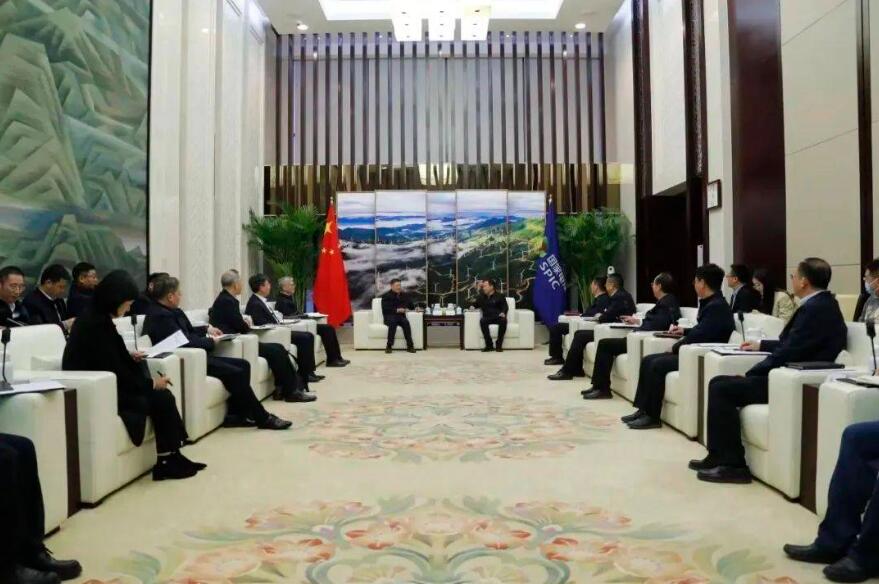 國(guó)家電投黨組書記、董事長(zhǎng)劉明勝會(huì)見東方電氣黨組書記、董事長(zhǎng)俞培根