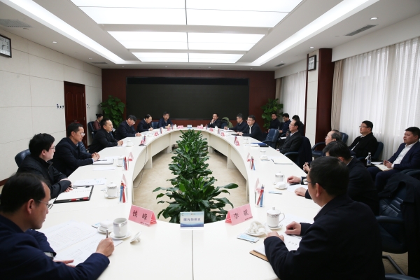 中國電建黨委書記、董事長丁焰章拜會水利部黨組書記、部長李國英