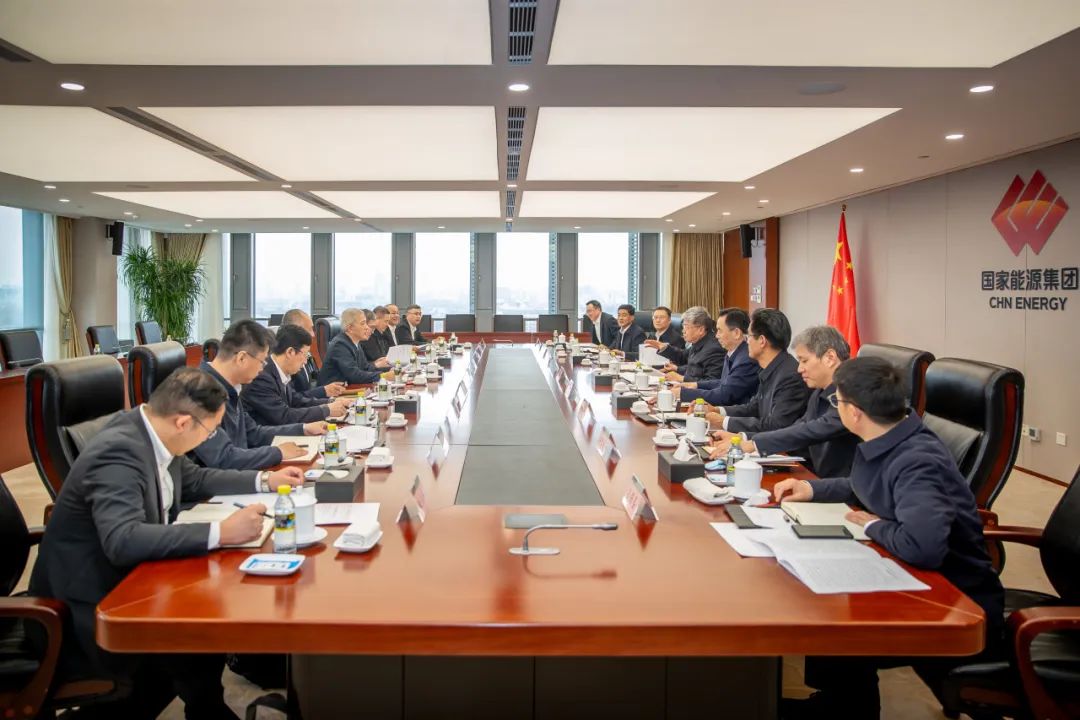 國(guó)家能源集團(tuán)黨組書記、董事長(zhǎng)劉國(guó)躍會(huì)見中國(guó)一重黨委書記、董事長(zhǎng)徐鵬