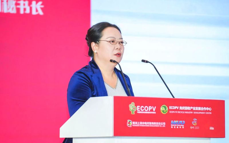 中國綠色供應(yīng)鏈聯(lián)盟呂芳：光伏回收高峰在即，責(zé)任