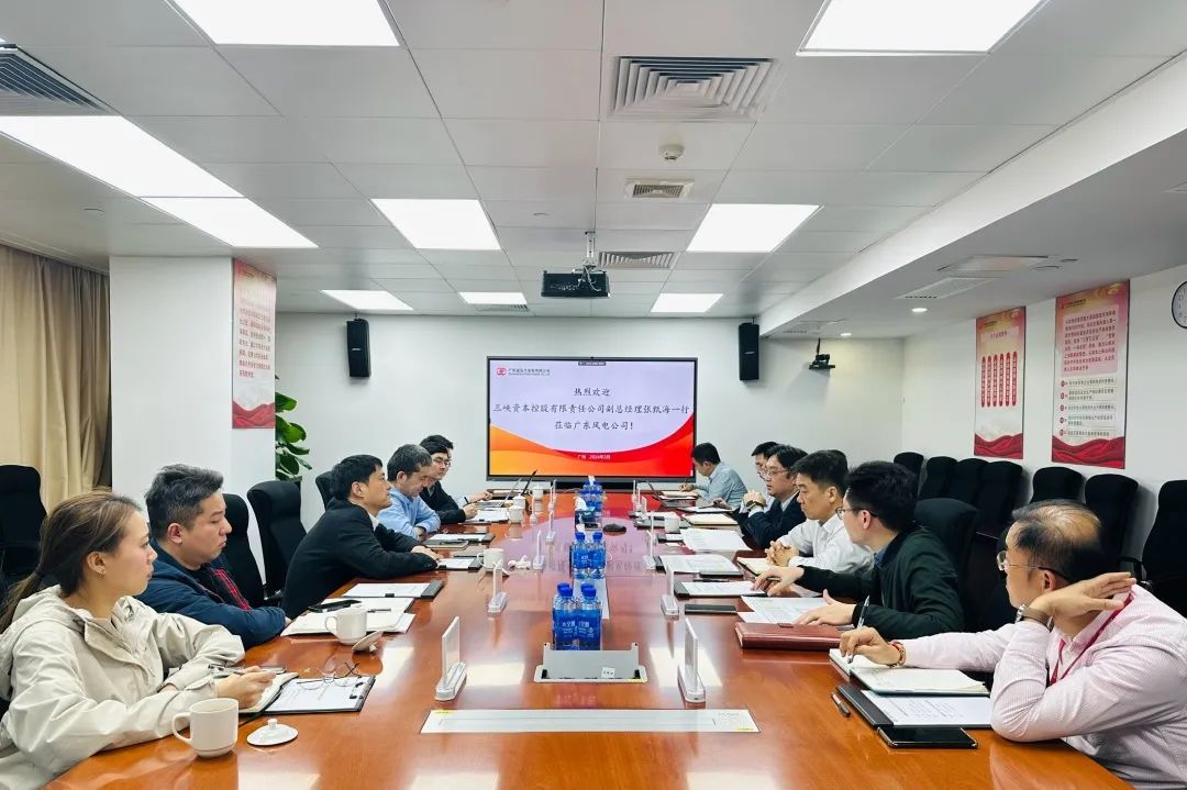 三峽資本與廣東風(fēng)電、深圳能源座談