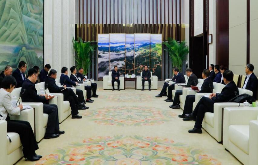 國(guó)家電投黨組書記、董事長(zhǎng)劉明勝會(huì)見遼寧省委常委、沈陽(yáng)市委書記王新偉