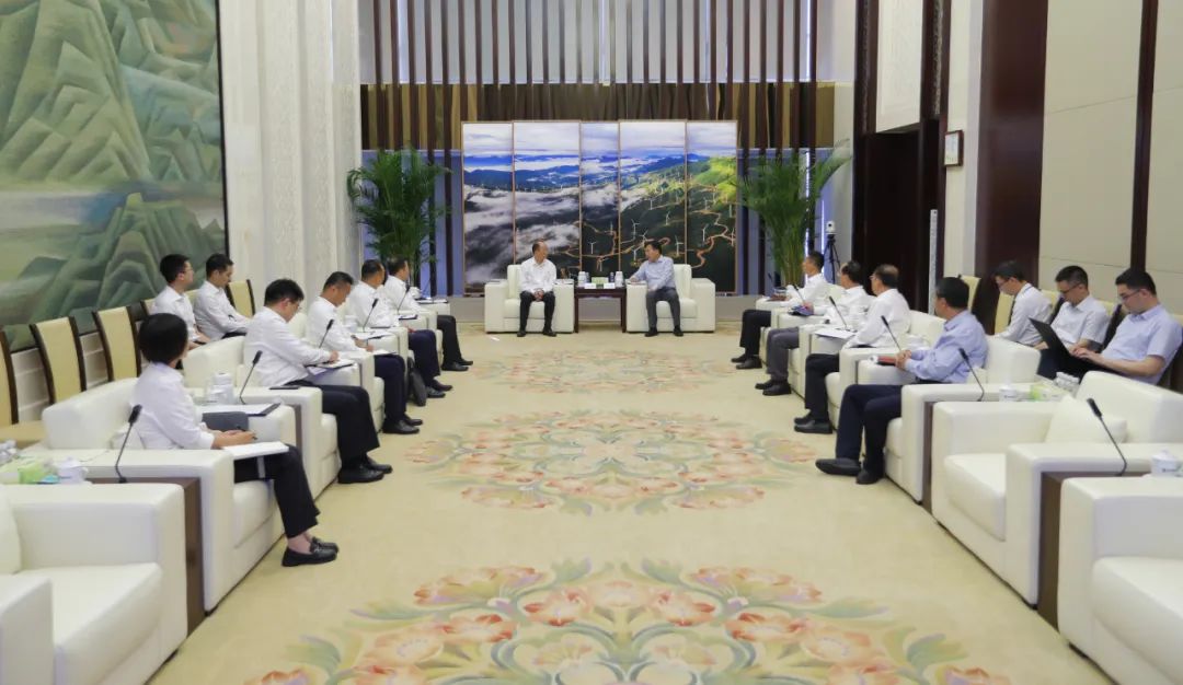 國家電投黨組書記、董事長劉明勝會(huì)見中國化學(xué)黨委書記、董事長莫鼎革