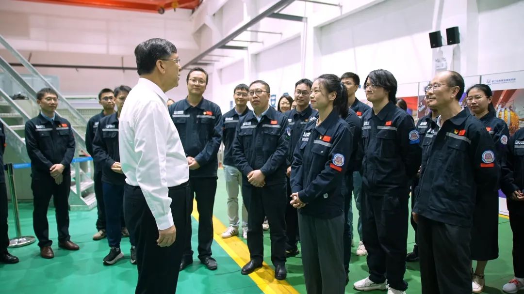 科技部黨組書記、部長陰和俊到中核集團基層單位宣講黨的二十屆三中全會精神