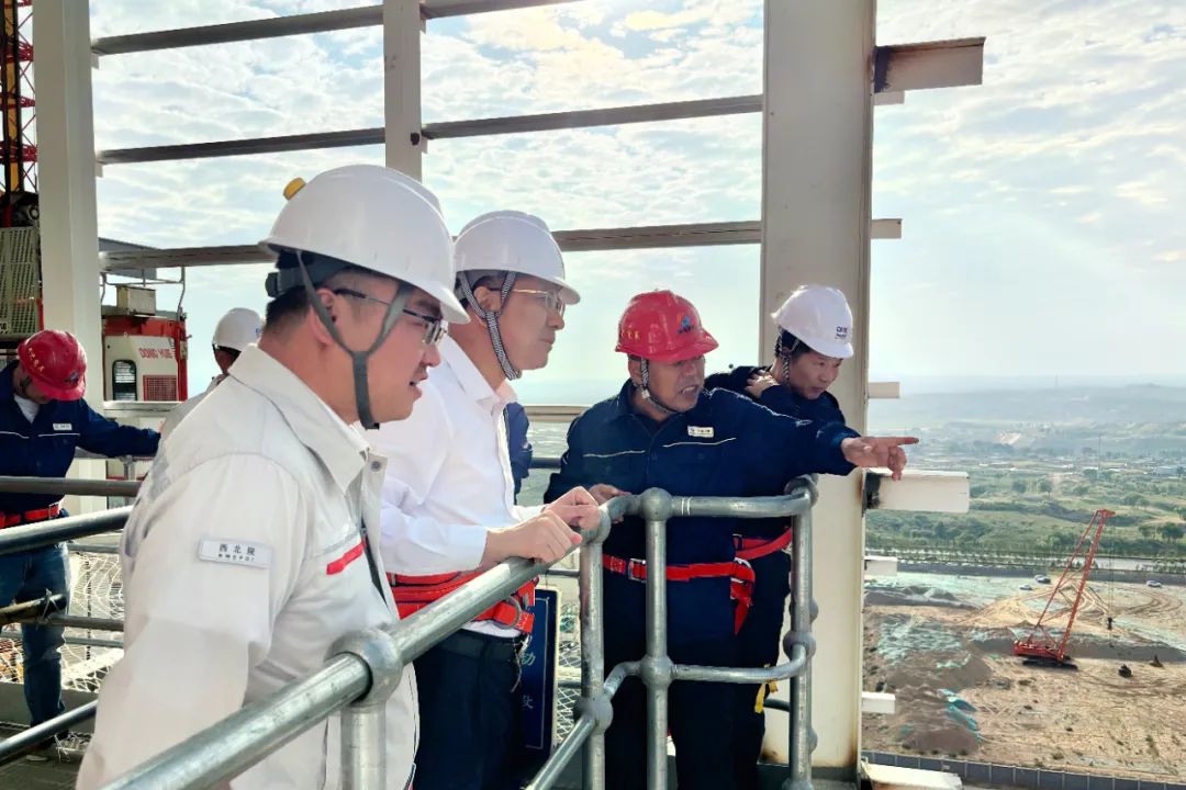 中國能建黨委副書記、總經(jīng)理倪真赴陜西榆林工程項目開展“四不兩直”安全督導