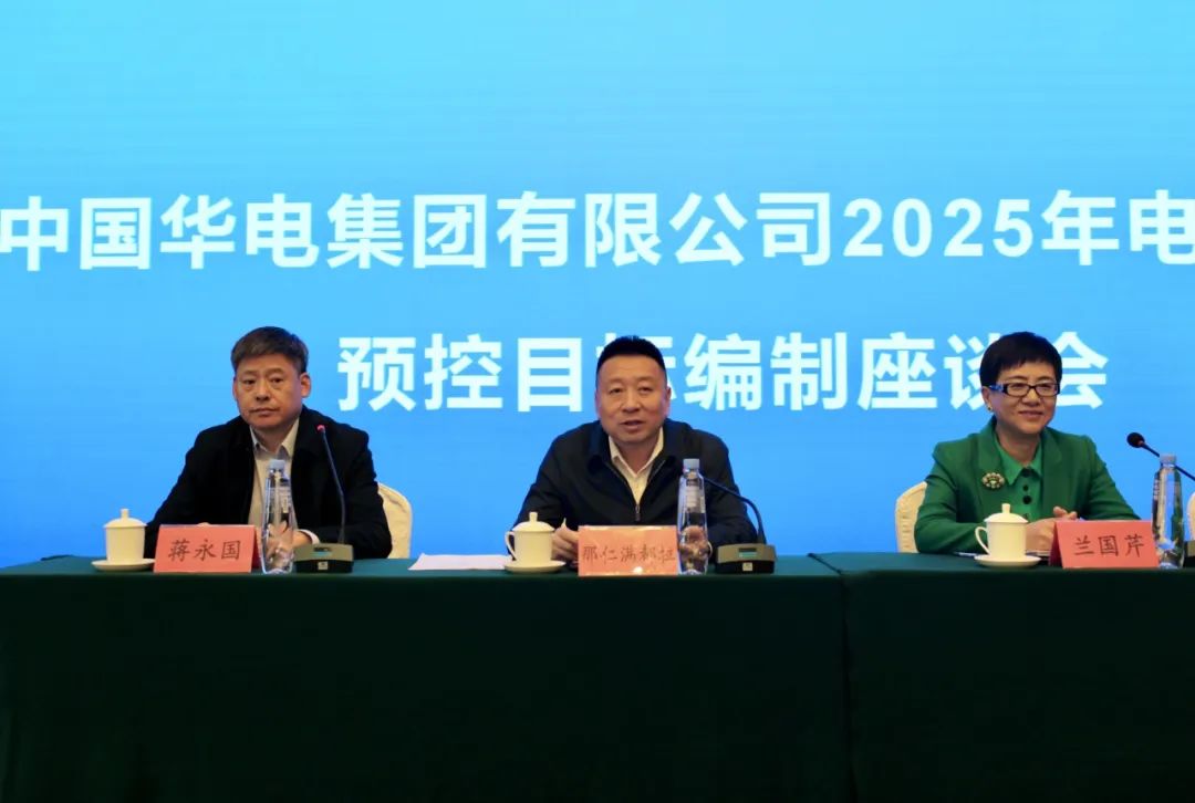 華能集團(tuán)2025年電、熱量預(yù)控目標(biāo)編制座談會(huì)在呼和浩特召開(kāi)