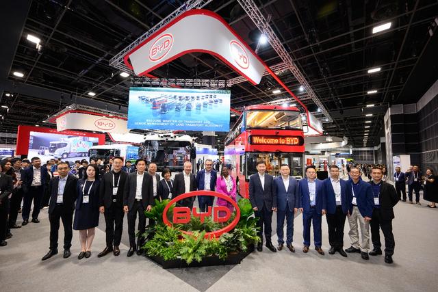 比亞迪攜T9R 電動(dòng)重卡亮相SITCE，深度開(kāi)拓亞太市場(chǎng)新征程