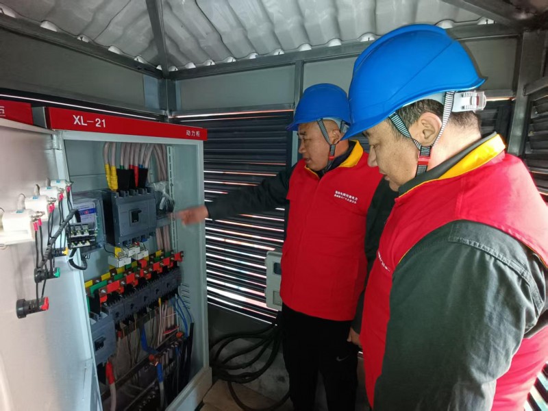 國網(wǎng)項(xiàng)城市供電公司“把脈” 校園用電，筑牢安