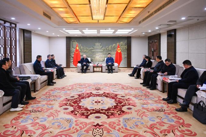 貴陽(yáng)市領(lǐng)導(dǎo)會(huì)見中國(guó)節(jié)能環(huán)保集團(tuán)有限公司黨委